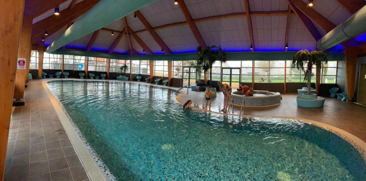 Badhoophuizen 6-Per Bungalow Veluwemeer Trampoline Hulshorst Екстериор снимка