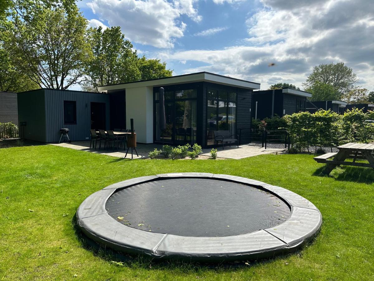 Badhoophuizen 6-Per Bungalow Veluwemeer Trampoline Hulshorst Екстериор снимка