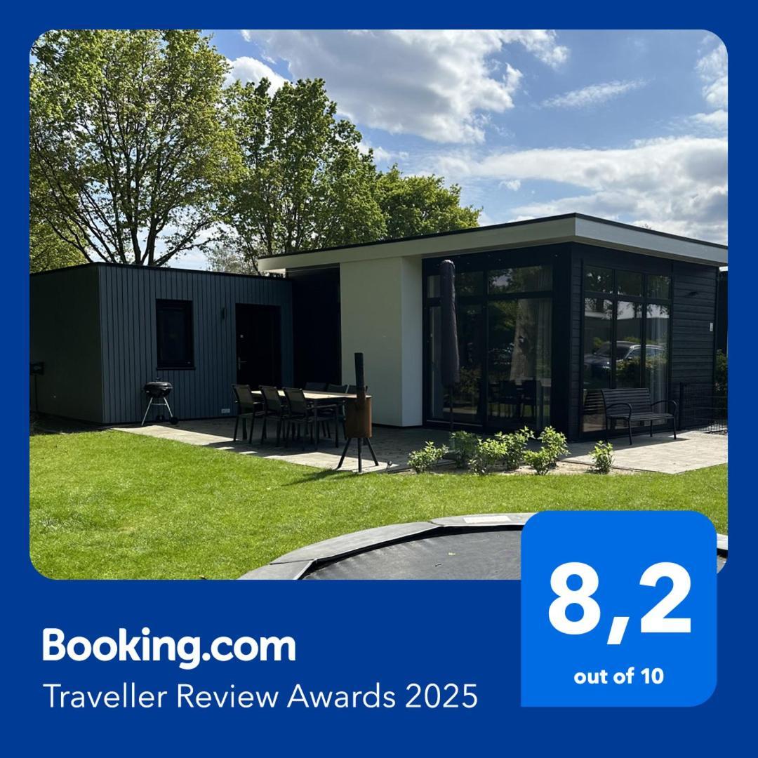 Badhoophuizen 6-Per Bungalow Veluwemeer Trampoline Hulshorst Екстериор снимка